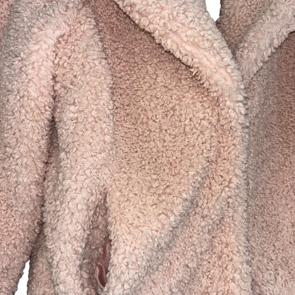 Chelsea’s & Violet Pink Sherpa Fuzzy Teddy Jacket Women’s S Mobwife Girly Winter - Picture 8 of 15